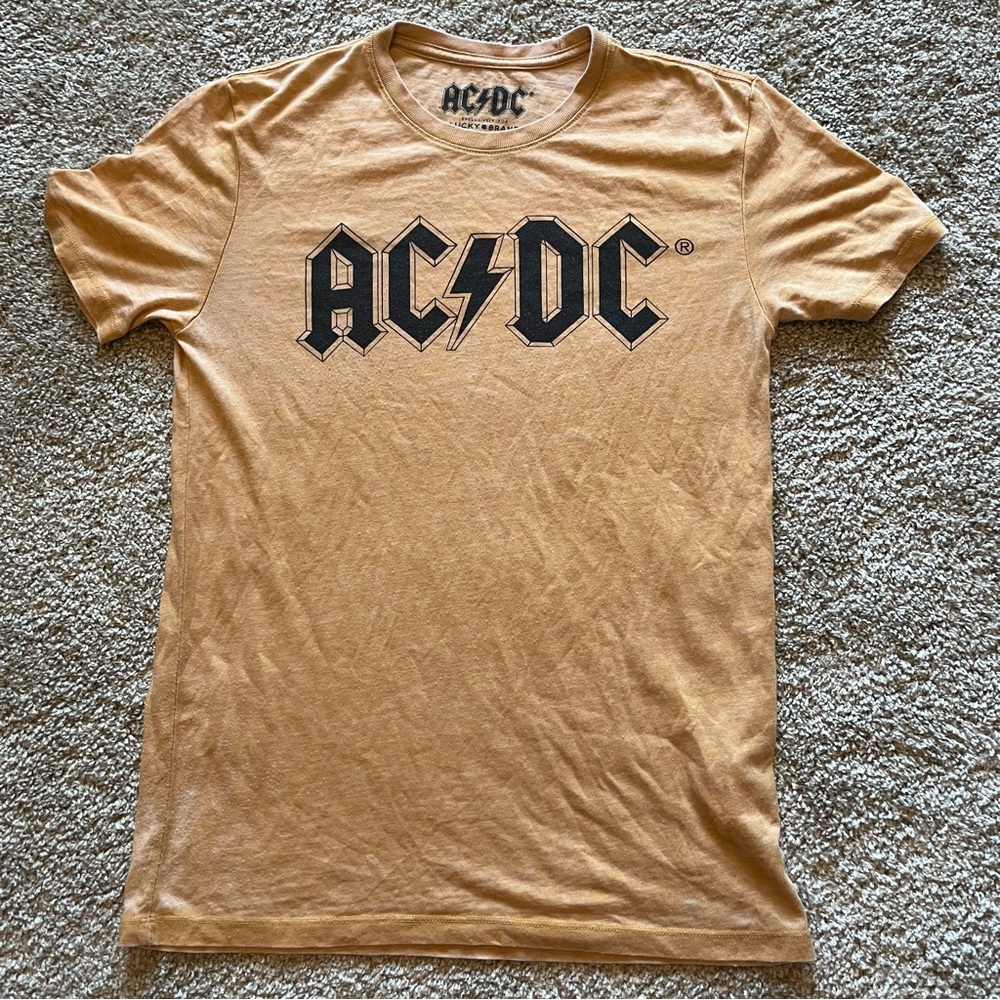 AC/DC lucky brand band t-shirt
